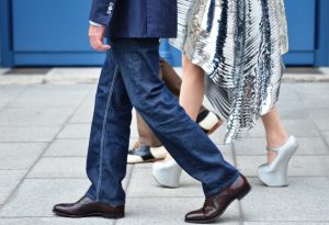 forced walking on tiptoes