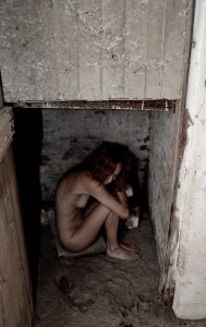 locked in cell